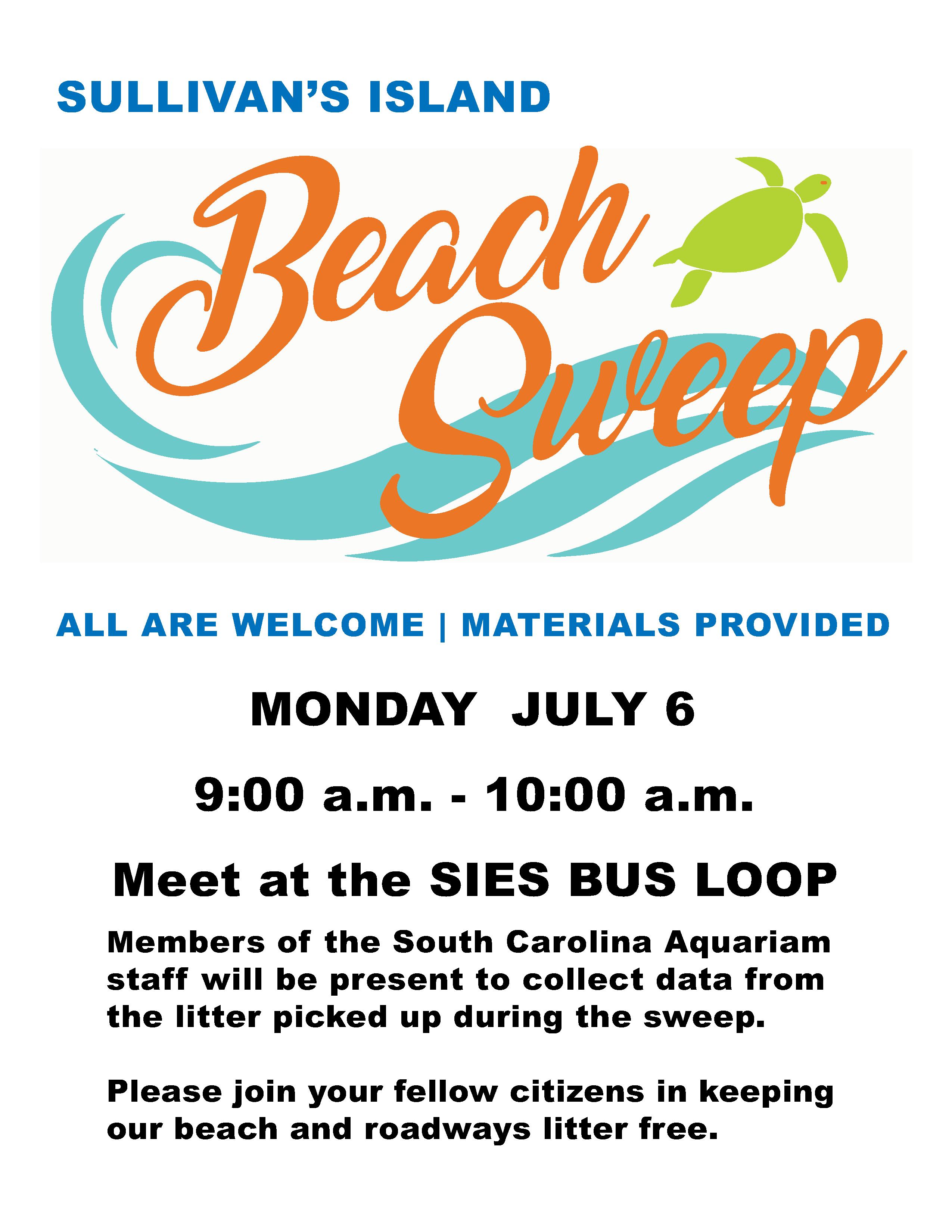 Beach Sweep Details (Pic)