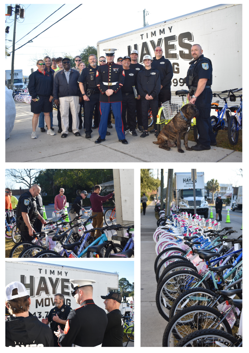 Sullivan's Island Toys for Tots Bike Drive