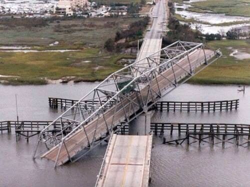 Ben Sawyer Bridge Hugo