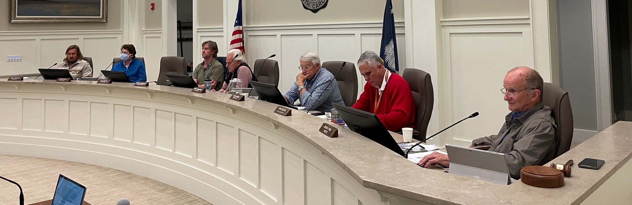 Council Meeting in Session